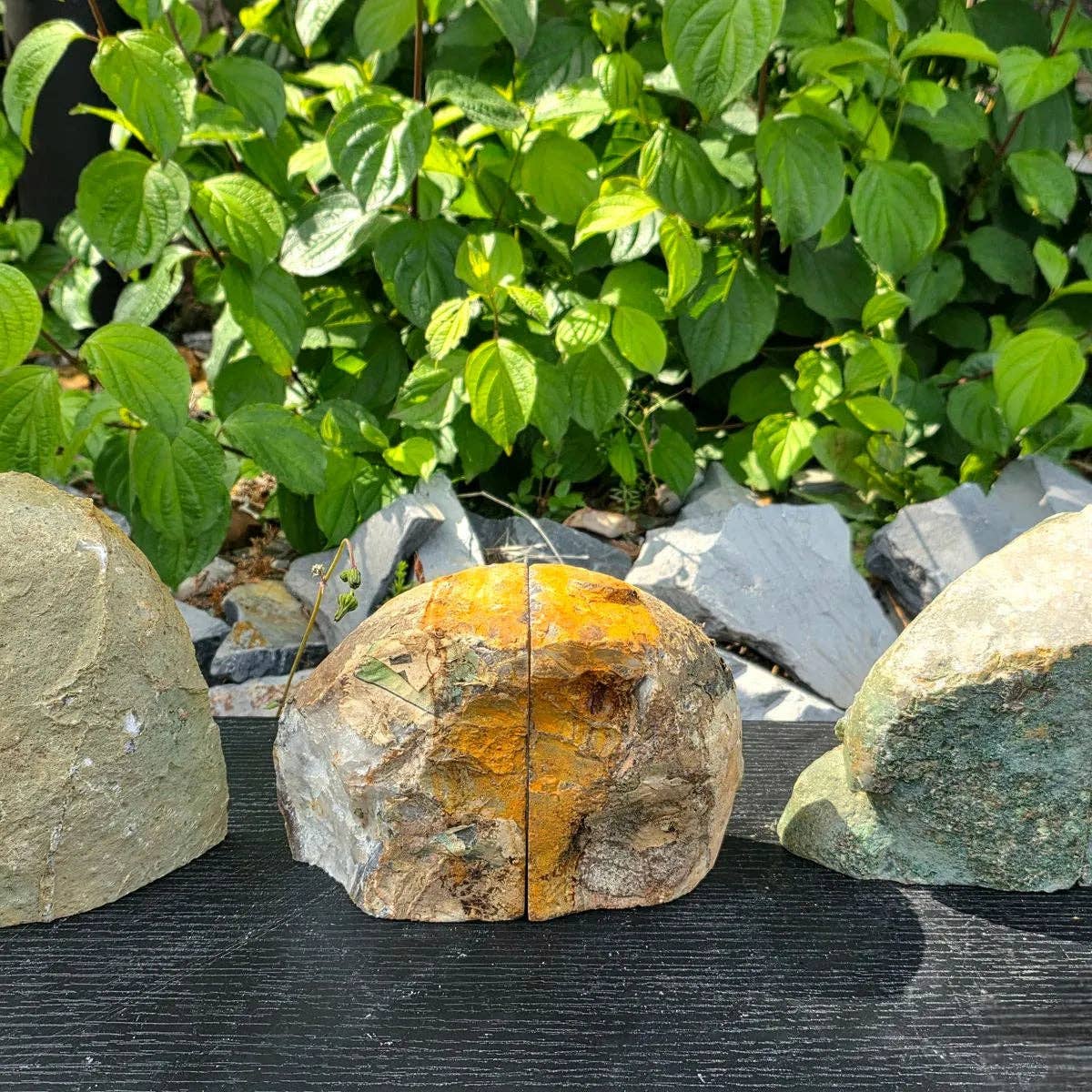 XL Agate / Quartz Crystal Bookends 2.4-3.2 KG