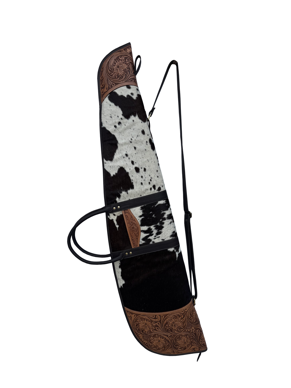 Tooling Leather Cowhide Extra Large Rifl Bag – GN04