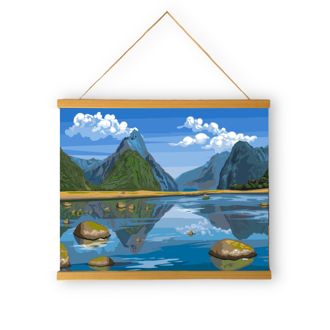Milford Sound Paint by Numbers Kit