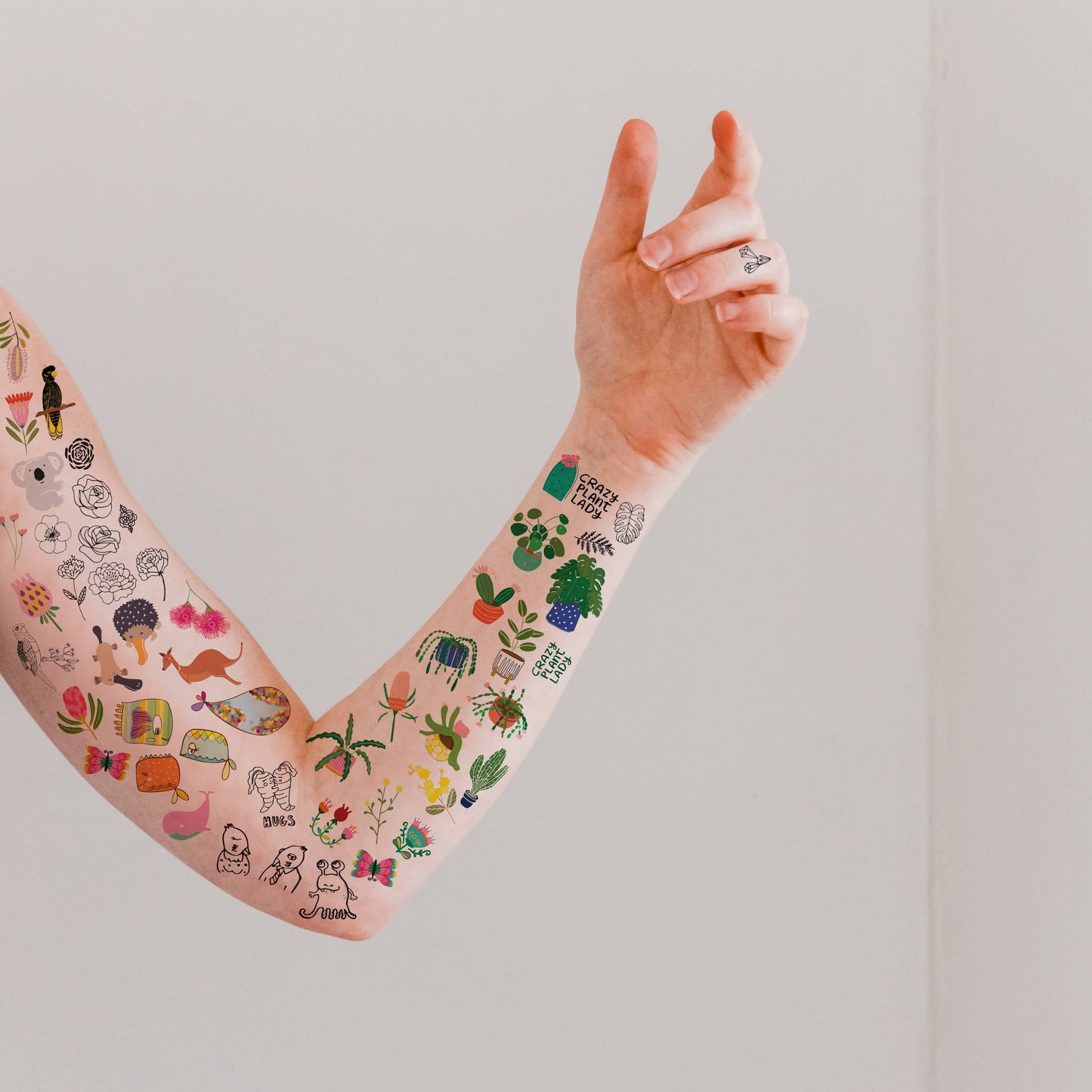 Dinosaur Roar Temporary Tattoos