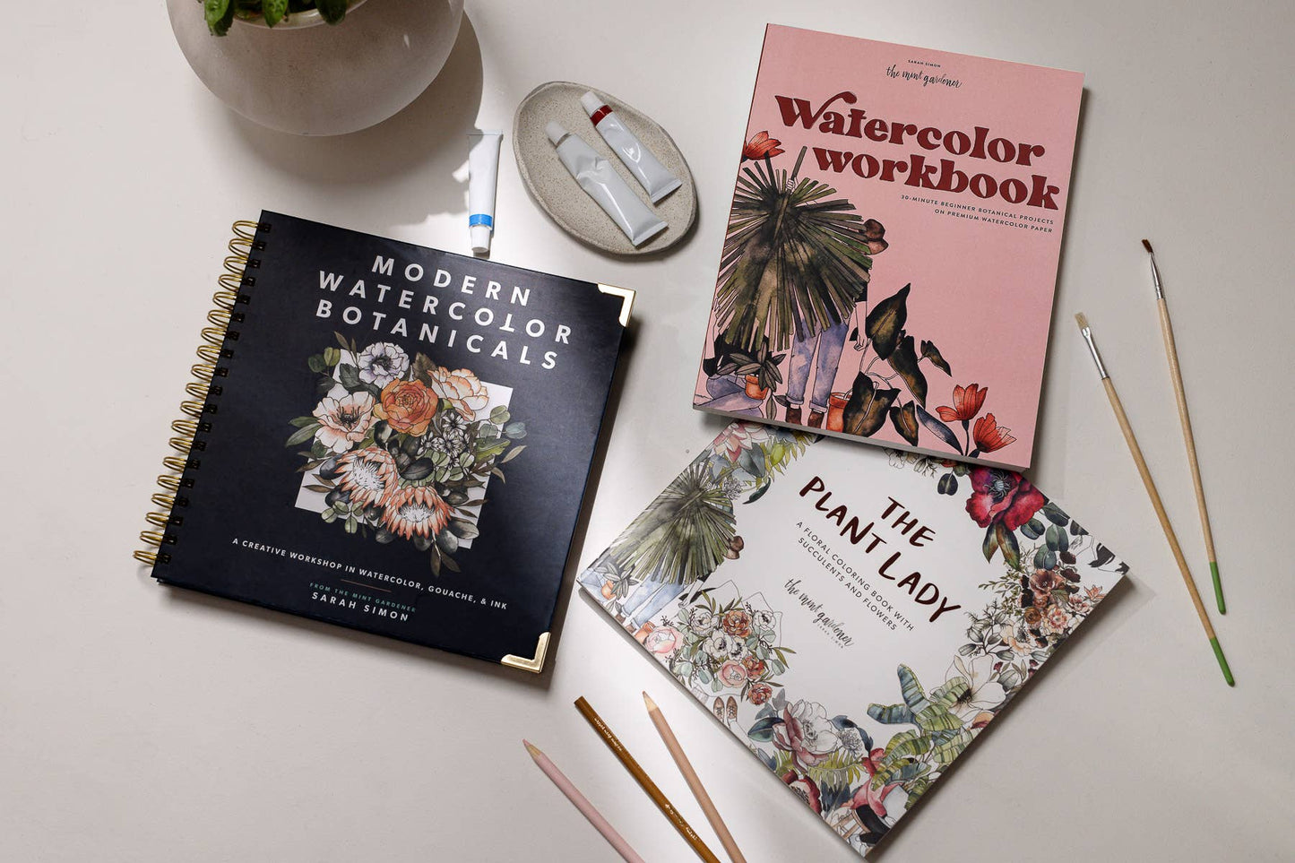 The Plant Lady: A Floral Adult Coloring Book -Valentine Gift