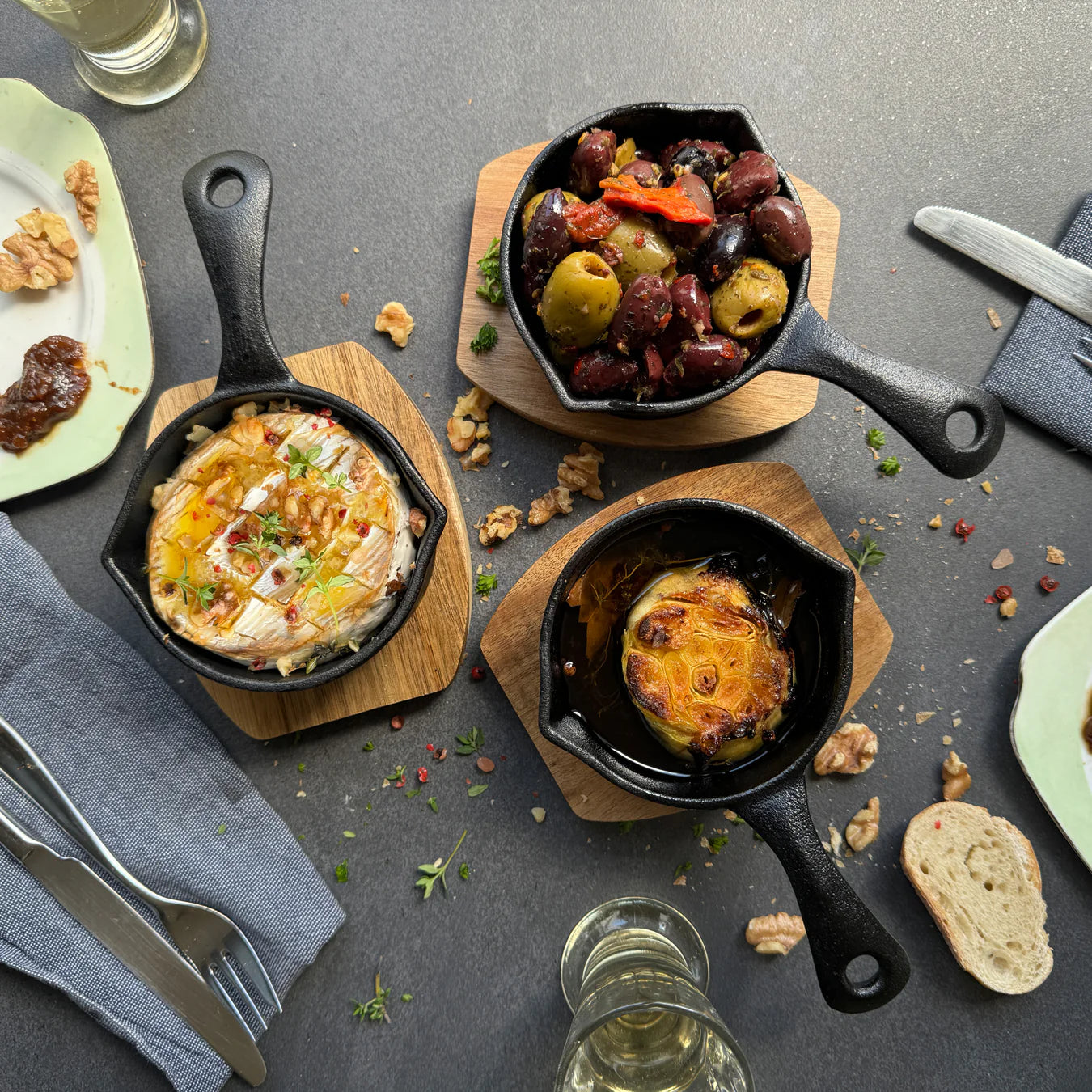 The Ironclad Jr. by Ironclad Co. Handcrafted 10cm Cast Iron Pan (2 pan set)