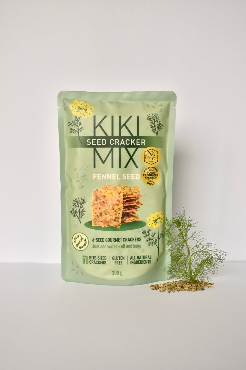 Kiki Cracker Seed Mix - Fennel Seed