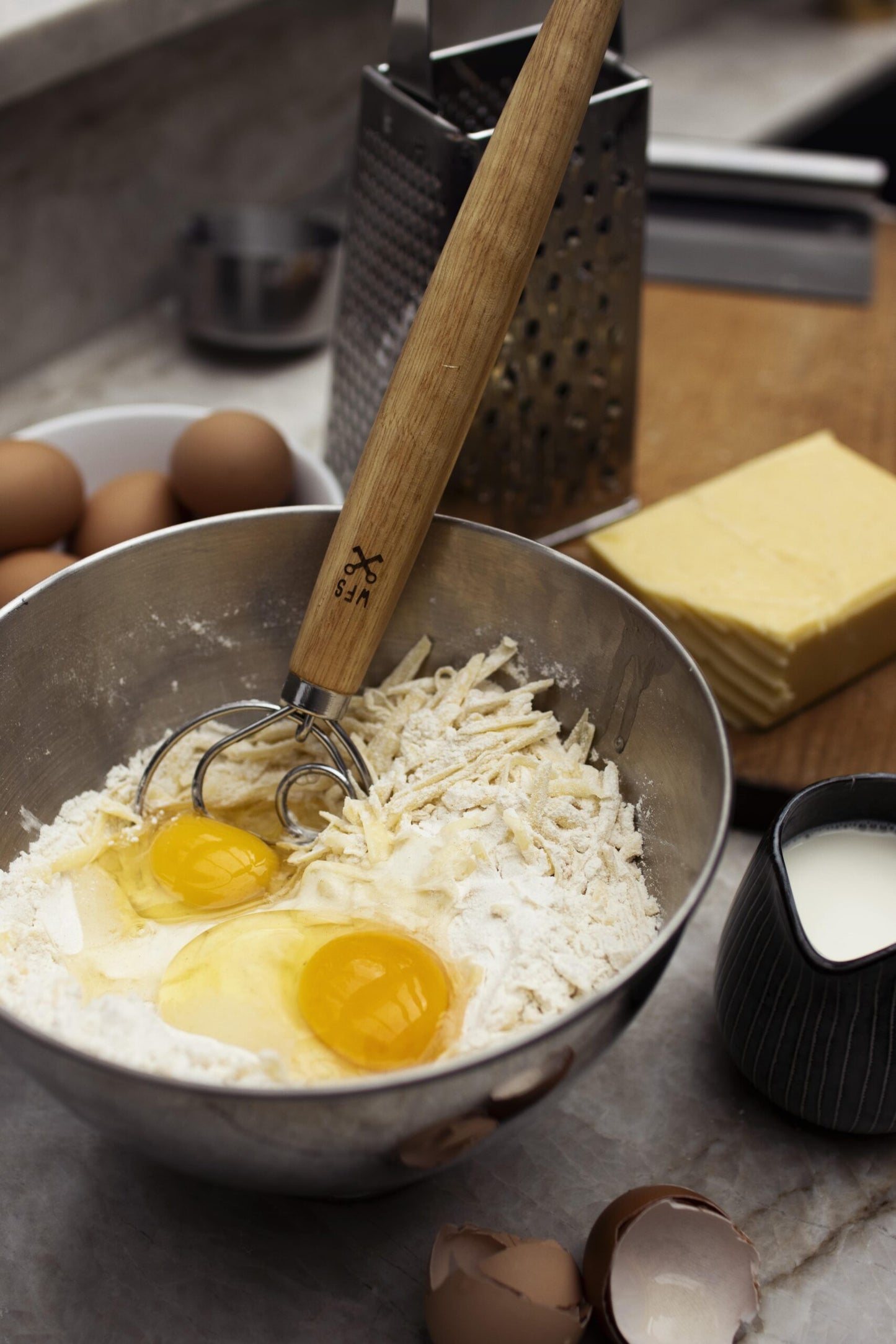 Whats for Smoko Dough Whisk