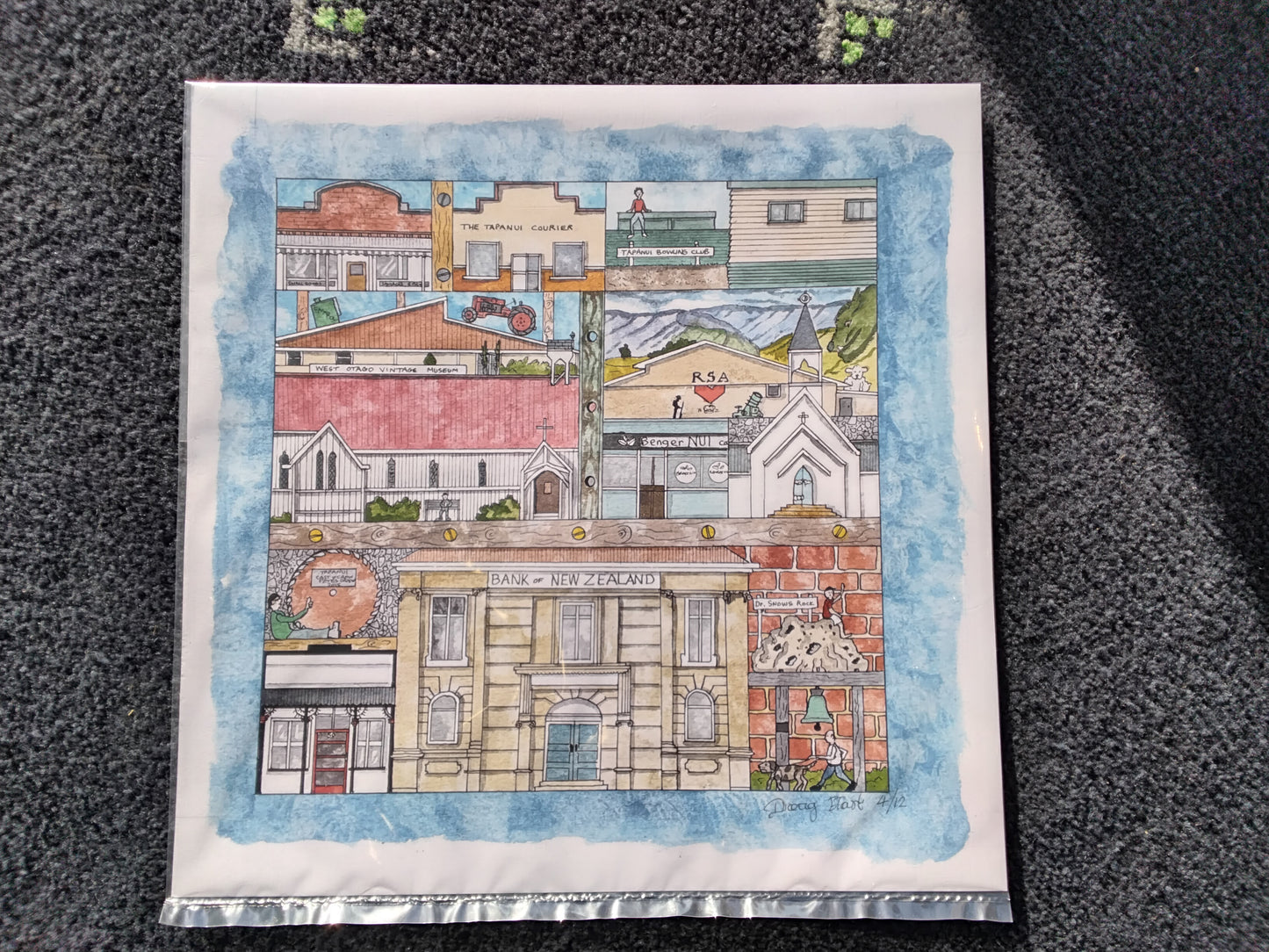 Tapanui Township Print
