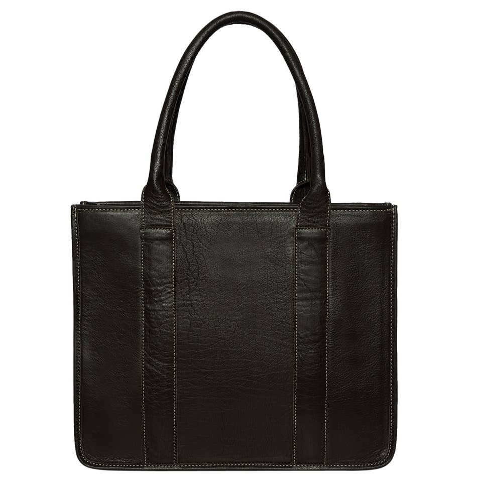 Tooling Lthr Cowhide Boot Stitch Bag – Norman (AB80)