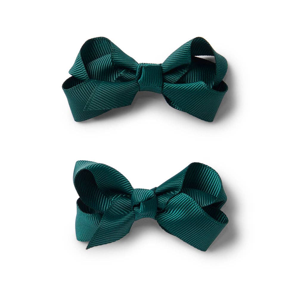 Pine Piggy Tail Hair Clips - Pair