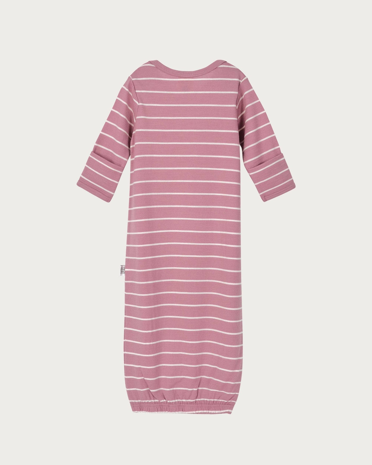 Merino Bundler Nightgown - Blossom Stripe