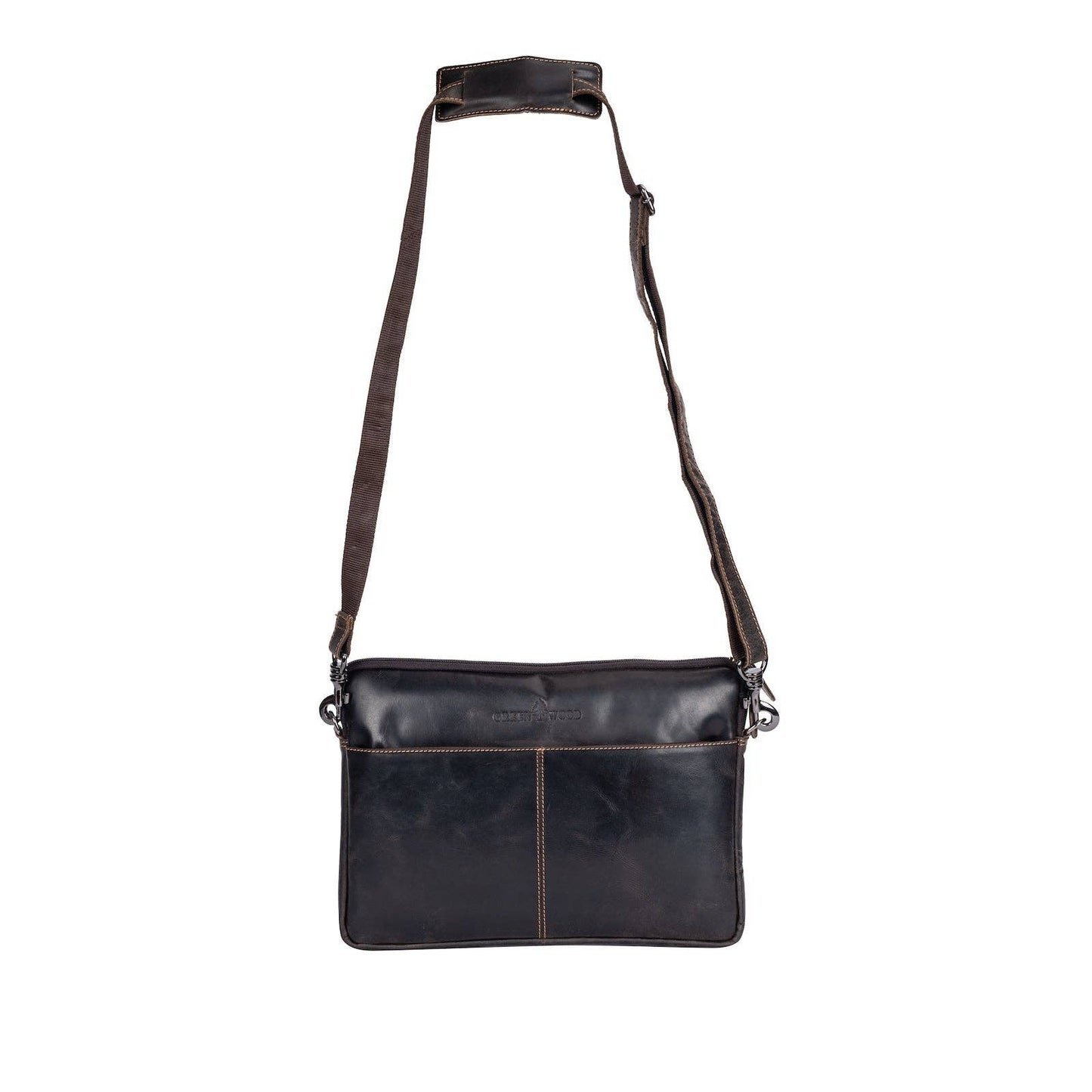 Leather Laptop Sleeve - MacBook Pro/Air 13 / 15 / 16 inch sleeve with Strap - Montreal Brown