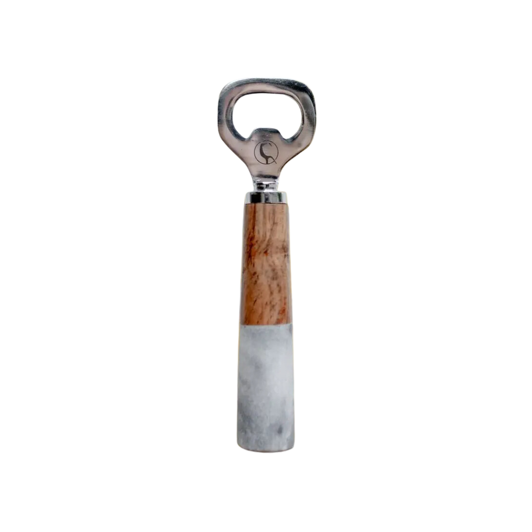 Grey Marble Bottle Opener