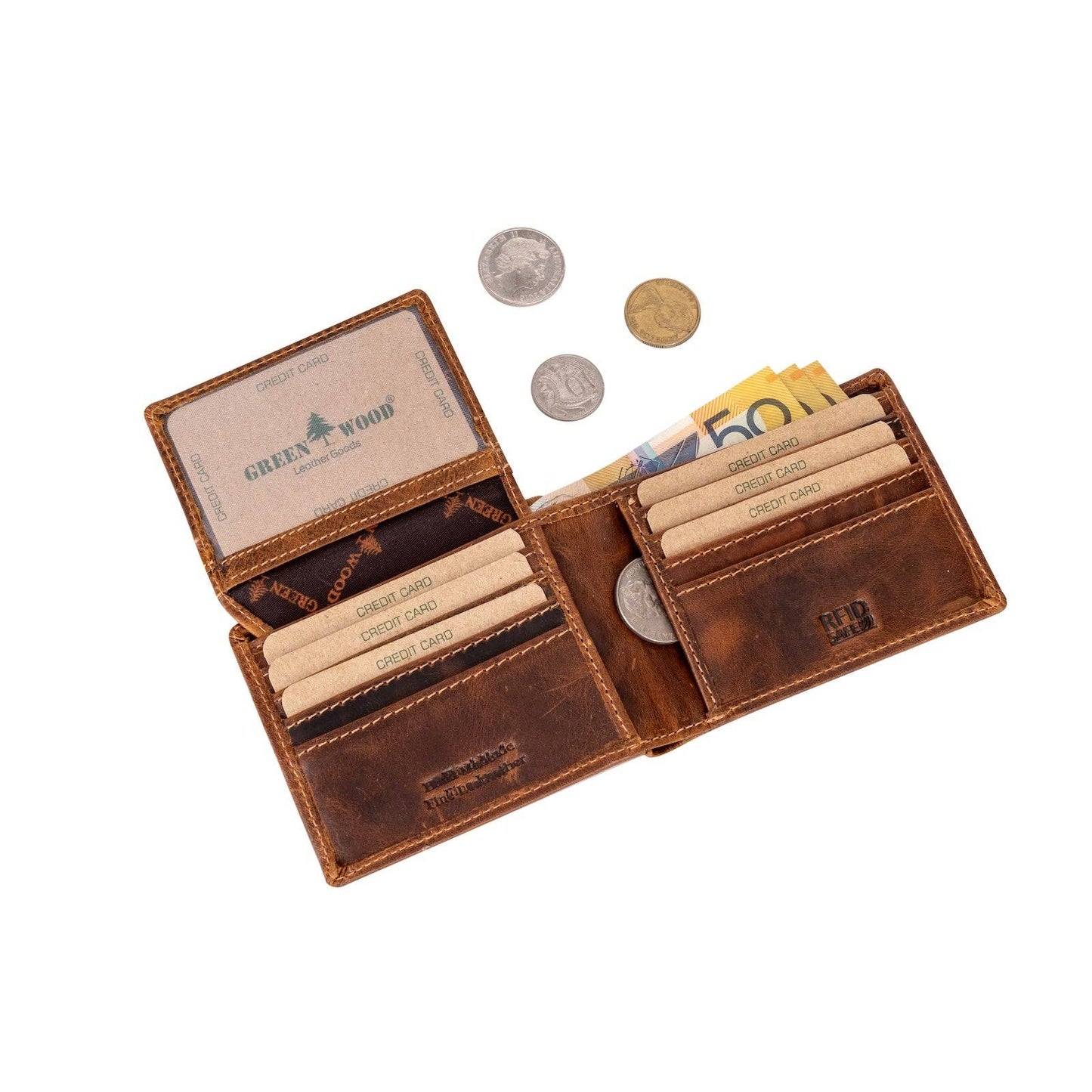 Samson RFID Leather Wallet – Sandel