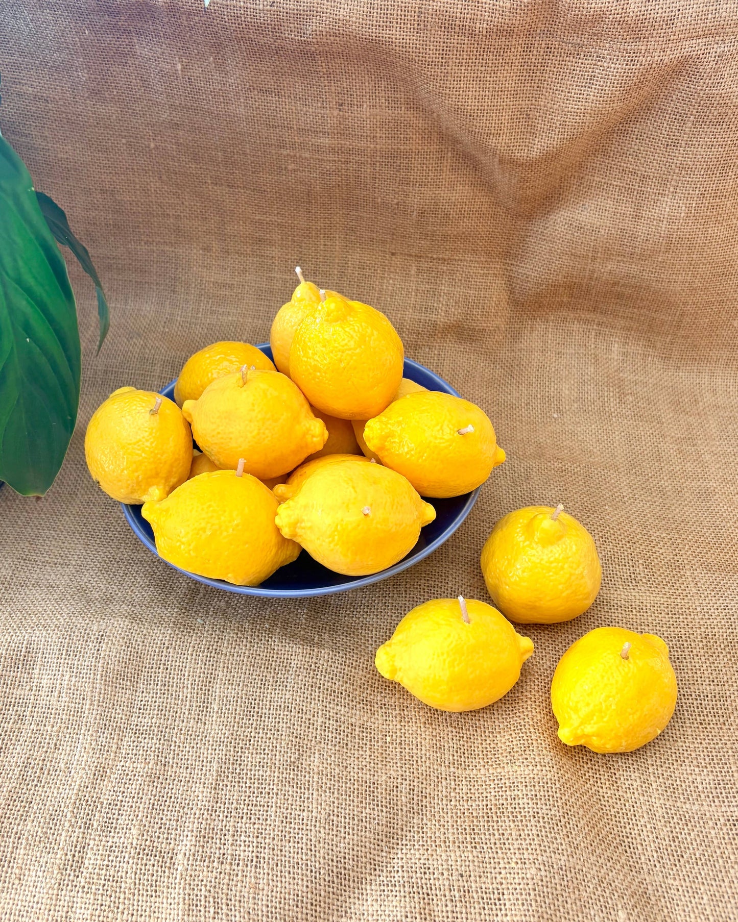 Lemon Shaped Scented Candle