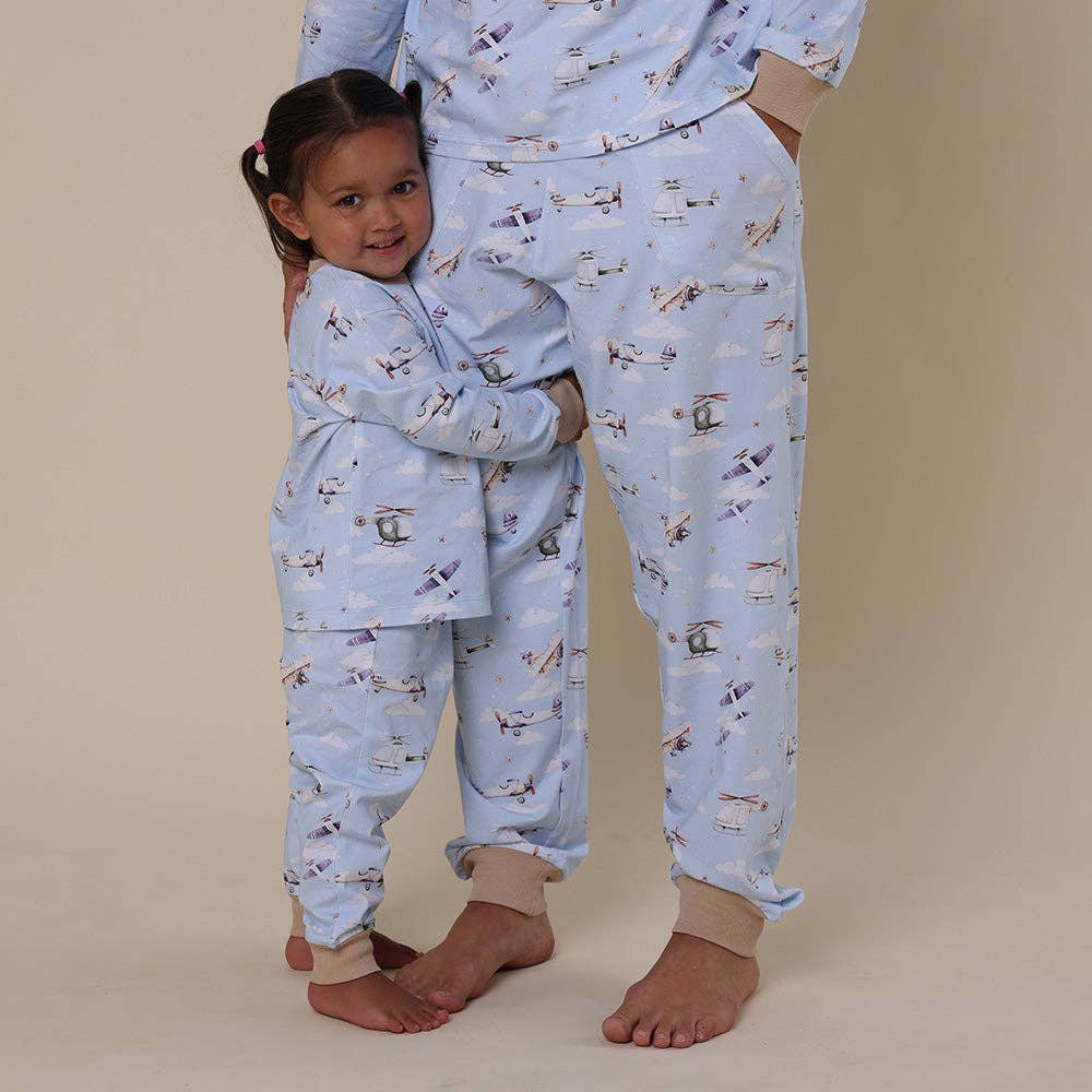 Taking Flight Organic Kids Long Sleeve PJ Set