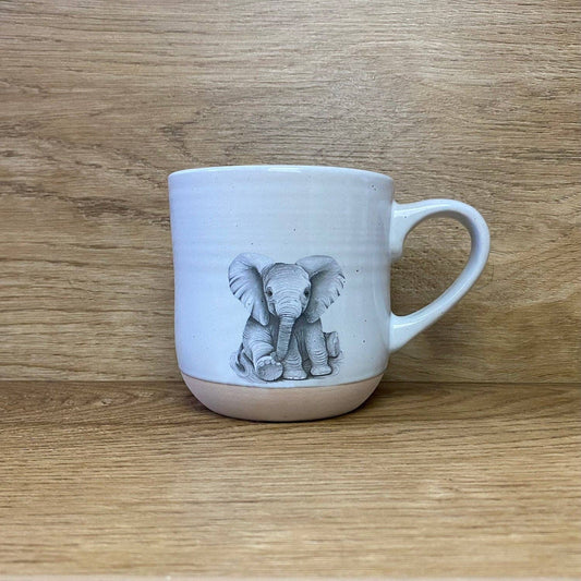 Elsie Elephant Stoneware Mug