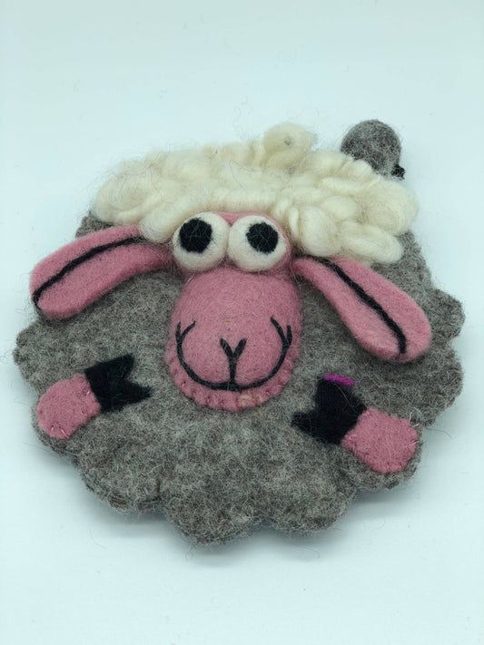 Handmade Sheep Head Purse