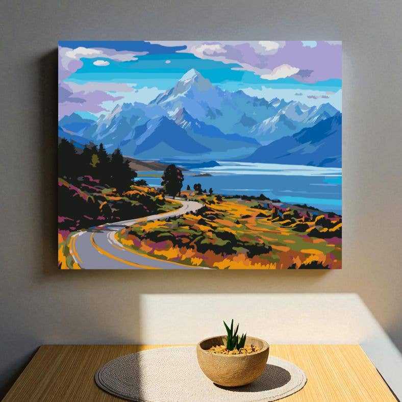 Mount Cook Paint by Numbers Kit