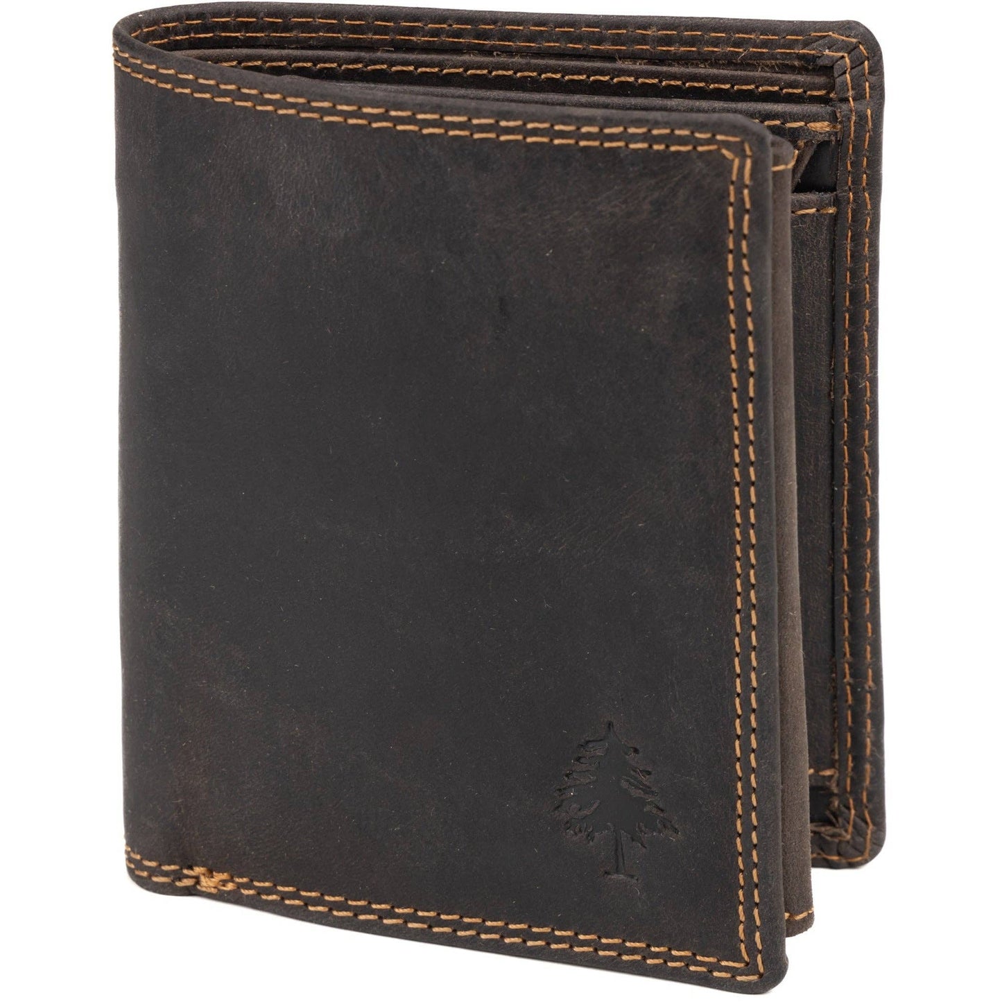 Men's Leather Wallet Tyler - Brown GW8115BRN
