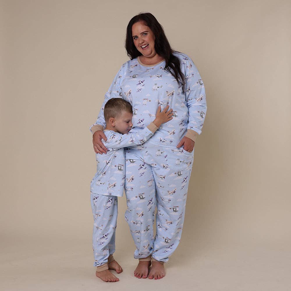 Taking Flight Organic Kids Long Sleeve PJ Set