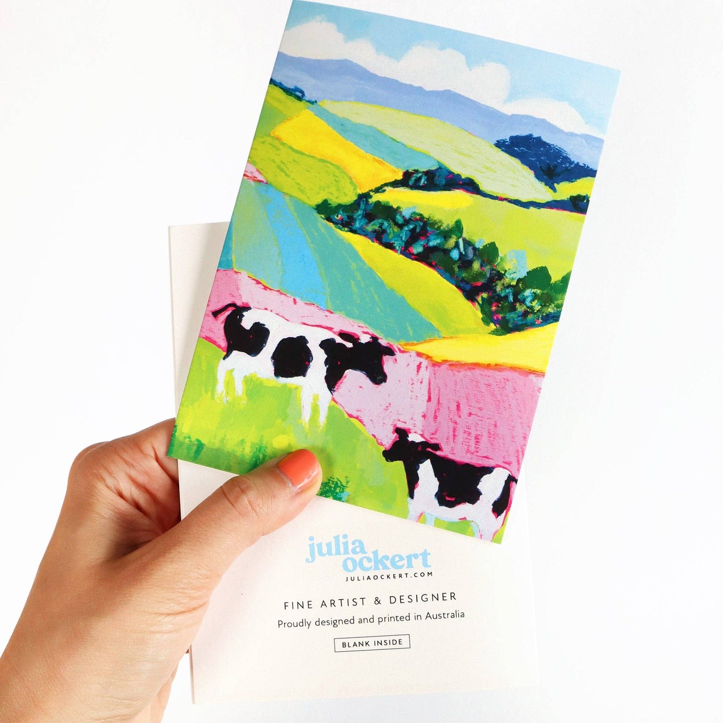Moo Cows Greeting Card