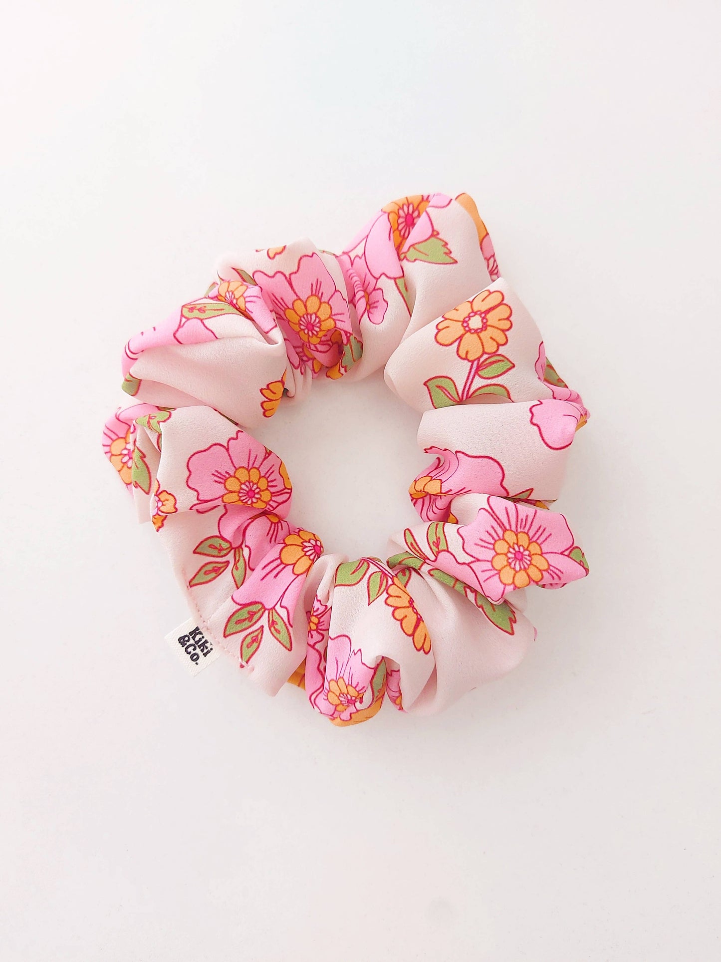 Scrunchie - Evelyn Floral - Crepe