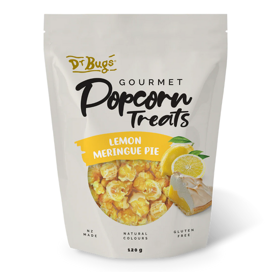 Dr Bugs Gourmet Popcorn Lemon Meringue Pie