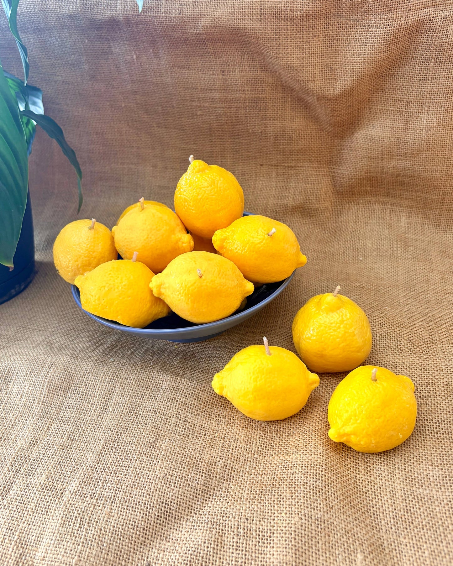 Lemon Shaped Scented Candle