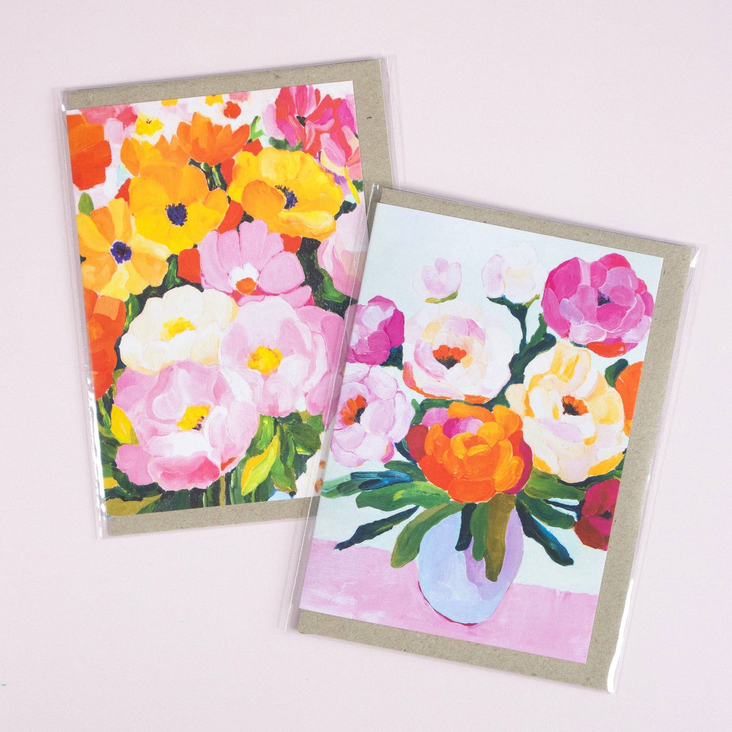 Market Day Flowers Greeting Card