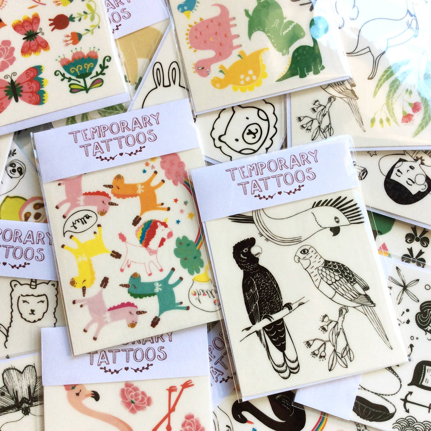 Dinosaur Roar Temporary Tattoos