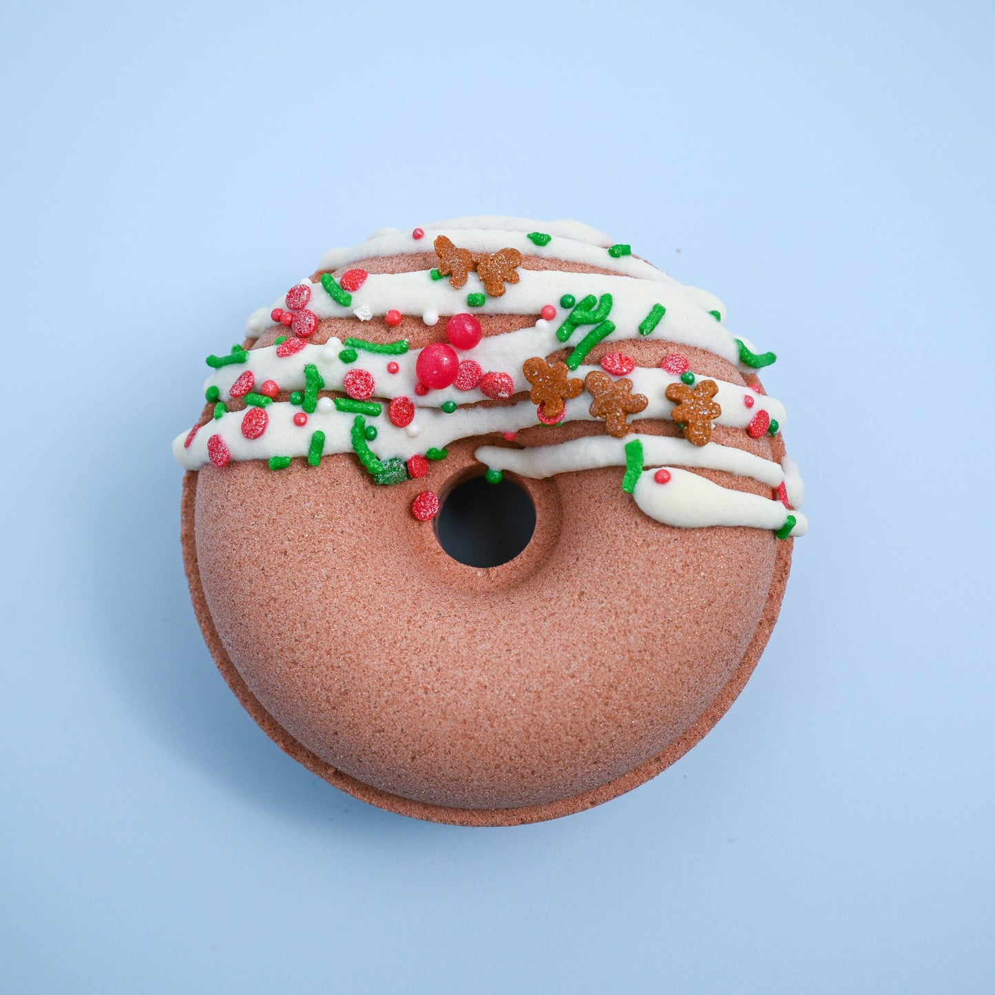 Gingerbread Donut Bath Bomb