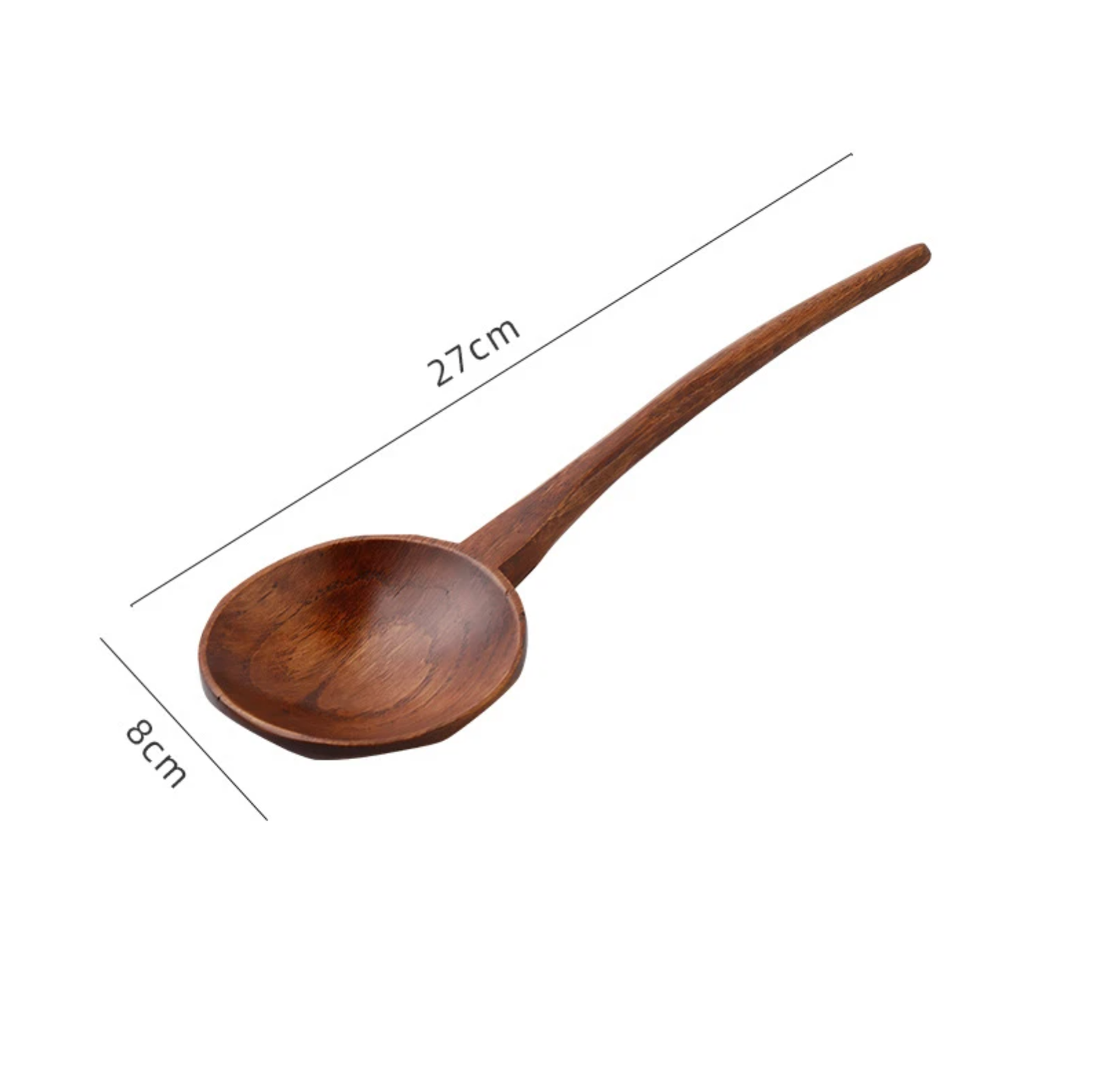 Long Handle Wooden Japanese Spoon