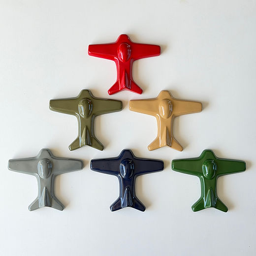 OLB - Retro Planes, set of 3