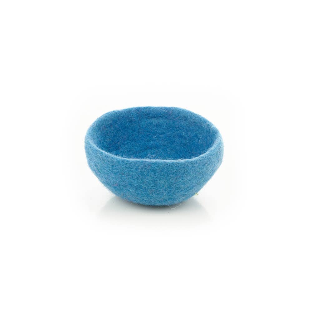 Handmade Felt Neon Trinket Dish Home Decoration