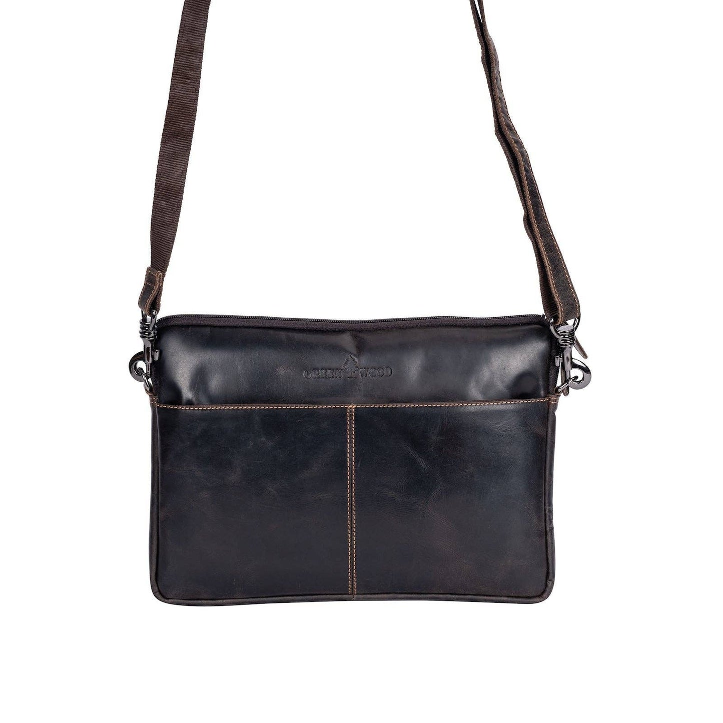 Leather Laptop Sleeve - MacBook Pro/Air 13 / 15 / 16 inch sleeve with Strap - Montreal Brown